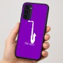 כיסוי בעיצוב אישי עם השם שלך לדגם - Motorola Moto G35 5G בעיצוב סקסופון