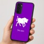 כיסוי בעיצוב אישי עם השם שלך לדגם - Motorola Moto G35 5G בעיצוב מזלות - שור