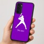 כיסוי בעיצוב אישי עם השם שלך לדגם - Motorola Moto G35 5G בעיצוב שחקן בייסבול