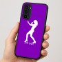 כיסוי בעיצוב אישי עם השם שלך לדגם - Motorola Moto G35 5G בעיצוב אישה מגוננת