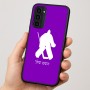 כיסוי בעיצוב אישי עם השם שלך לדגם - Motorola Moto G35 5G בעיצוב הוקי שוערים