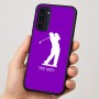 כיסוי בעיצוב אישי עם השם שלך לדגם - Motorola Moto G35 5G בעיצוב שחקן גולף