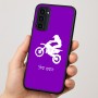 כיסוי בעיצוב אישי עם השם שלך לדגם - Motorola Moto G35 5G בעיצוב מוטוקרוס