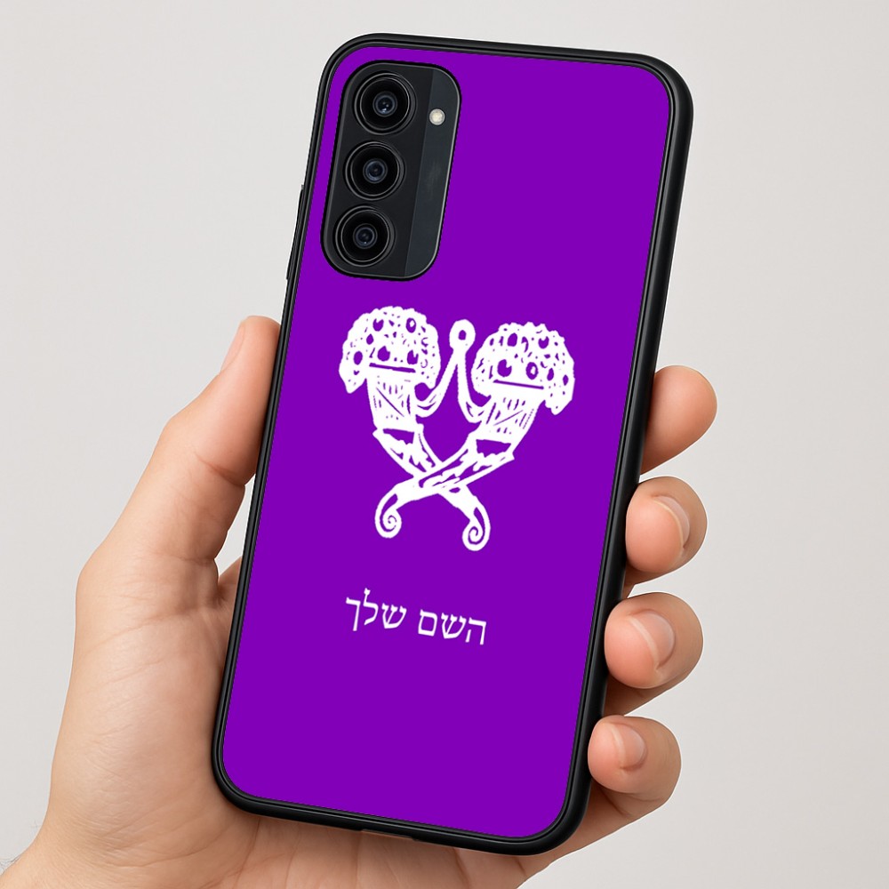 כיסוי בעיצוב אישי עם השם שלך לדגם - Motorola Moto G35 5G בעיצוב פרחי קרן