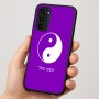כיסוי בעיצוב אישי עם השם שלך לדגם - Motorola Moto G35 5G בעיצוב סמל יינג יאנג