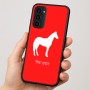 כיסוי בעיצוב אישי עם השם שלך לדגם - Motorola Moto G35 5G בעיצוב סוס