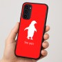 כיסוי בעיצוב אישי עם השם שלך לדגם - Motorola Moto G35 5G בעיצוב פינגווין