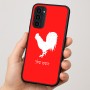 כיסוי בעיצוב אישי עם השם שלך לדגם - Motorola Moto G35 5G בעיצוב תרנגול