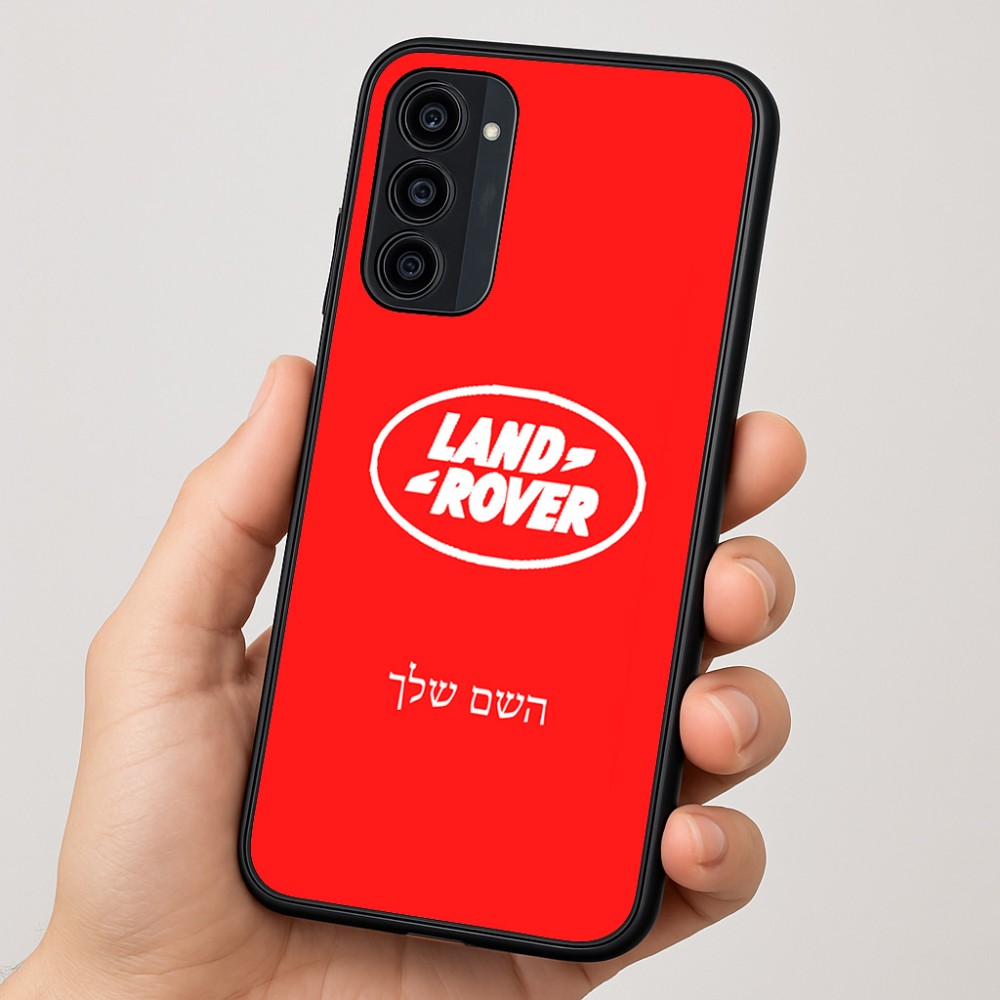 כיסוי בעיצוב אישי עם השם שלך לדגם - Motorola Moto G35 5G בעיצוב לנד רובר