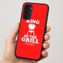 כיסוי בעיצוב אישי עם השם שלך לדגם - Motorola Moto G35 5G בעיצוב מלך הגריל