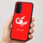כיסוי בעיצוב אישי עם השם שלך לדגם - Motorola Moto G35 5G בעיצוב מזלות - עקרב
