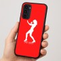 כיסוי בעיצוב אישי עם השם שלך לדגם - Motorola Moto G35 5G בעיצוב אישה מגוננת
