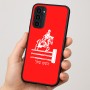כיסוי בעיצוב אישי עם השם שלך לדגם - Motorola Moto G35 5G בעיצוב רוכב סוסים