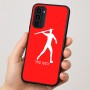 כיסוי בעיצוב אישי עם השם שלך לדגם - Motorola Moto G35 5G בעיצוב זורק כידון