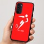 כיסוי בעיצוב אישי עם השם שלך לדגם - Motorola Moto G35 5G בעיצוב כדורגל אולימפי