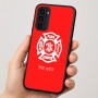 כיסוי בעיצוב אישי עם השם שלך לדגם - Motorola Moto G35 5G בעיצוב כבאי - תגית