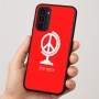 כיסוי בעיצוב אישי עם השם שלך לדגם - Motorola Moto G35 5G בעיצוב גלובוסי שלום