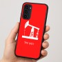 כיסוי בעיצוב אישי עם השם שלך לדגם - Motorola Moto G35 5G בעיצוב באר נפט