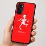 כיסוי בעיצוב אישי עם השם שלך לדגם - Motorola Moto G35 5G בעיצוב סקלטון