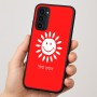 כיסוי בעיצוב אישי עם השם שלך לדגם - Motorola Moto G35 5G בעיצוב שמש