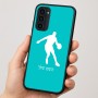 כיסוי בעיצוב אישי עם השם שלך לדגם - Motorola Moto G35 5G בעיצוב שחקן כדורסל