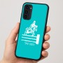 כיסוי בעיצוב אישי עם השם שלך לדגם - Motorola Moto G35 5G בעיצוב רוכב סוסים