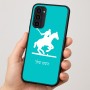 כיסוי בעיצוב אישי עם השם שלך לדגם - Motorola Moto G35 5G בעיצוב שחקן פולו - סוס