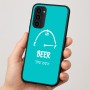כיסוי בעיצוב אישי עם השם שלך לדגם - Motorola Moto G35 5G בעיצוב מיכל של בירה