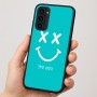כיסוי בעיצוב אישי עם השם שלך לדגם - Motorola Moto G35 5G בעיצוב סמיילי