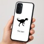 כיסוי בעיצוב אישי עם השם שלך לדגם - Motorola Moto G35 5G בעיצוב דינוזאור