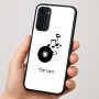 כיסוי בעיצוב אישי עם השם שלך לדגם - Motorola Moto G35 5G בעיצוב תקליטור - אזור מוזיקה
