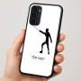 כיסוי בעיצוב אישי עם השם שלך לדגם - Motorola Moto G35 5G בעיצוב לוחם סייף