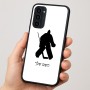 כיסוי בעיצוב אישי עם השם שלך לדגם - Motorola Moto G35 5G בעיצוב הוקי שוערים