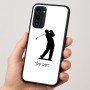 כיסוי בעיצוב אישי עם השם שלך לדגם - Motorola Moto G35 5G בעיצוב שחקן גולף