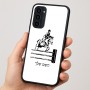 כיסוי בעיצוב אישי עם השם שלך לדגם - Motorola Moto G35 5G בעיצוב רוכב סוסים
