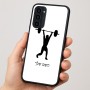 כיסוי בעיצוב אישי עם השם שלך לדגם - Motorola Moto G35 5G בעיצוב הרמת משקולות