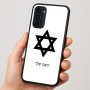 כיסוי בעיצוב אישי עם השם שלך לדגם - Motorola Moto G35 5G בעיצוב מגן דוד - מגן דוד - ישראל