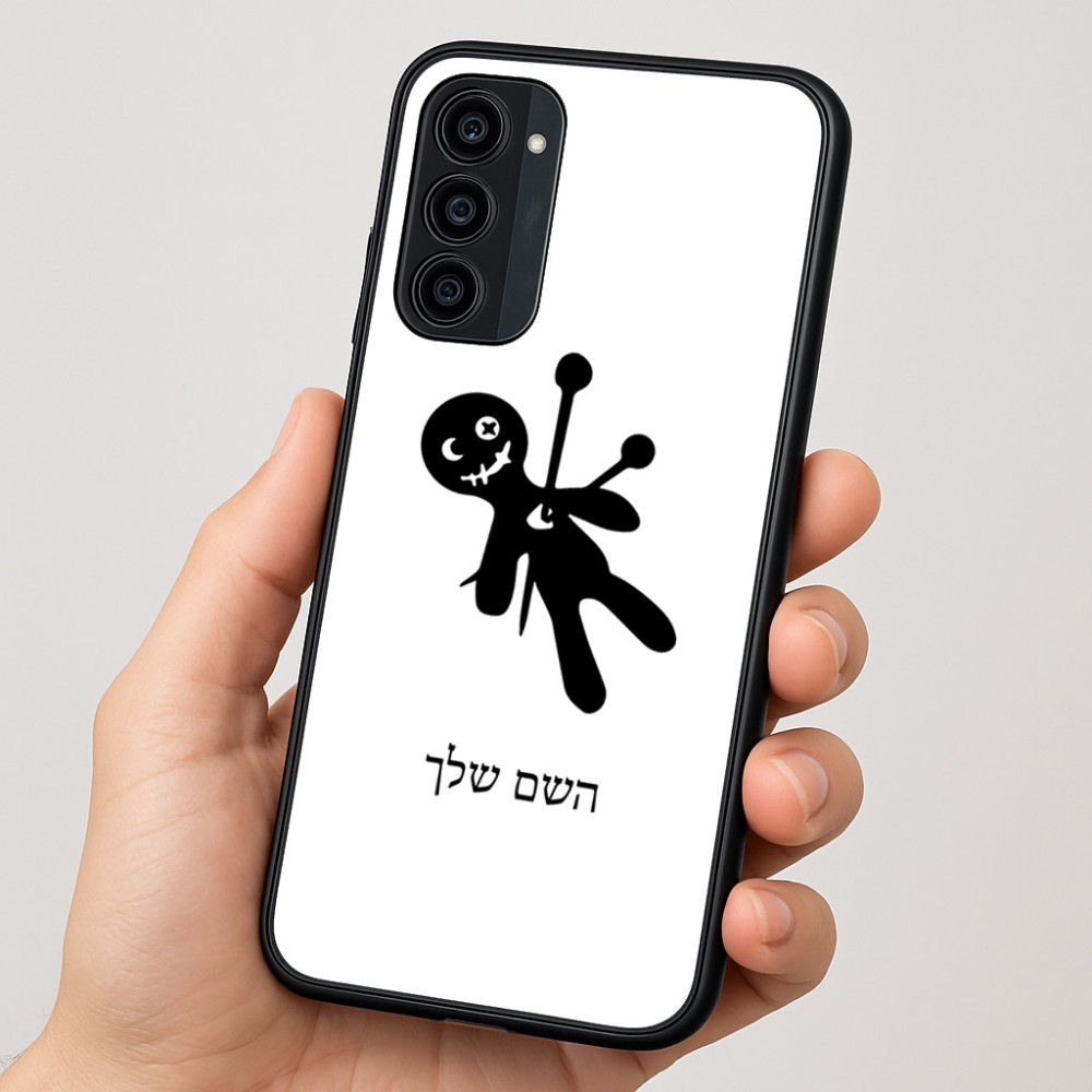 כיסוי בעיצוב אישי עם השם שלך לדגם - Motorola Moto G35 5G בעיצוב וודו
