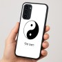 כיסוי בעיצוב אישי עם השם שלך לדגם - Motorola Moto G35 5G בעיצוב סמל יינג יאנג
