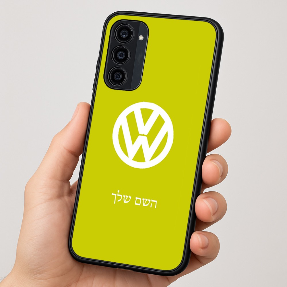 כיסוי בעיצוב אישי עם השם שלך לדגם - Motorola Moto G35 5G בעיצוב פולקסווגן