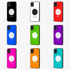 כיסוי בעיצוב אישי עם השם שלך לדגם - Motorola Moto G45 5G בעיצוב כדור כדורעף