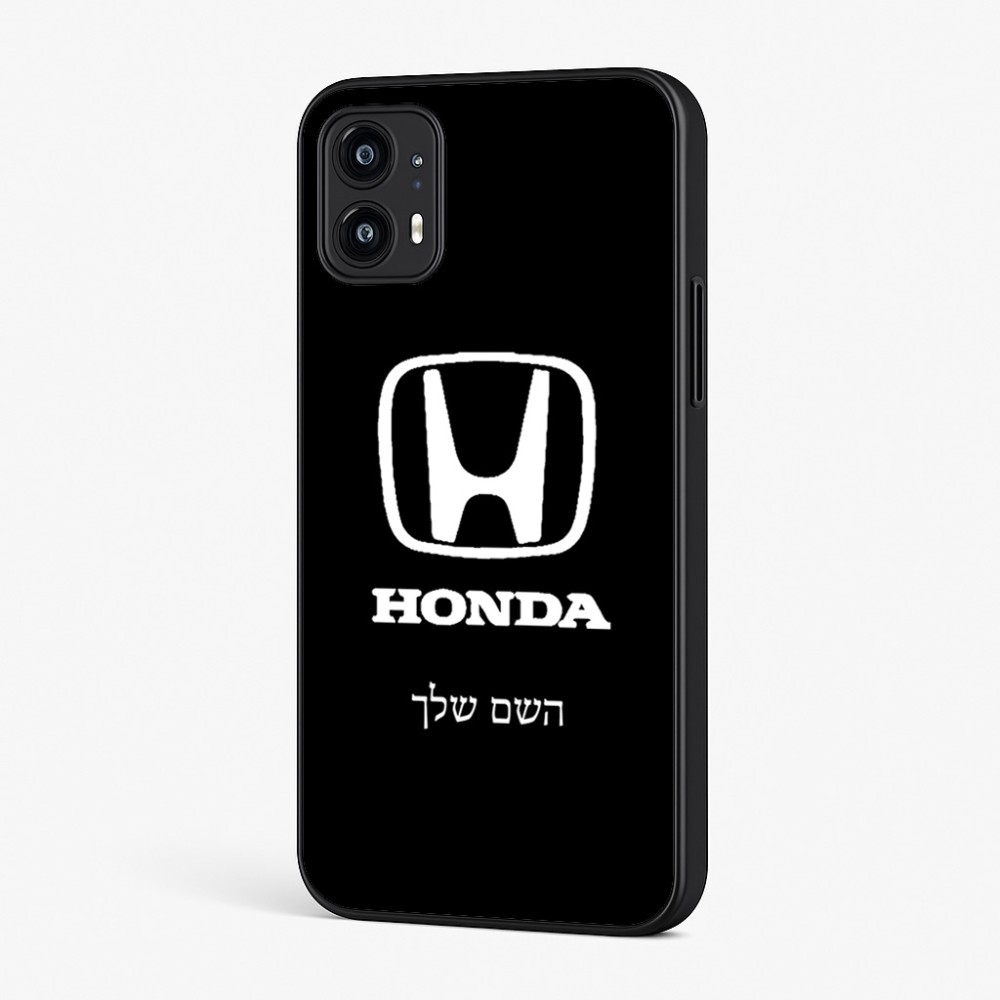 כיסוי בעיצוב אישי עם השם שלך לדגם - Motorola Moto G45 5G בעיצוב הונדה 2