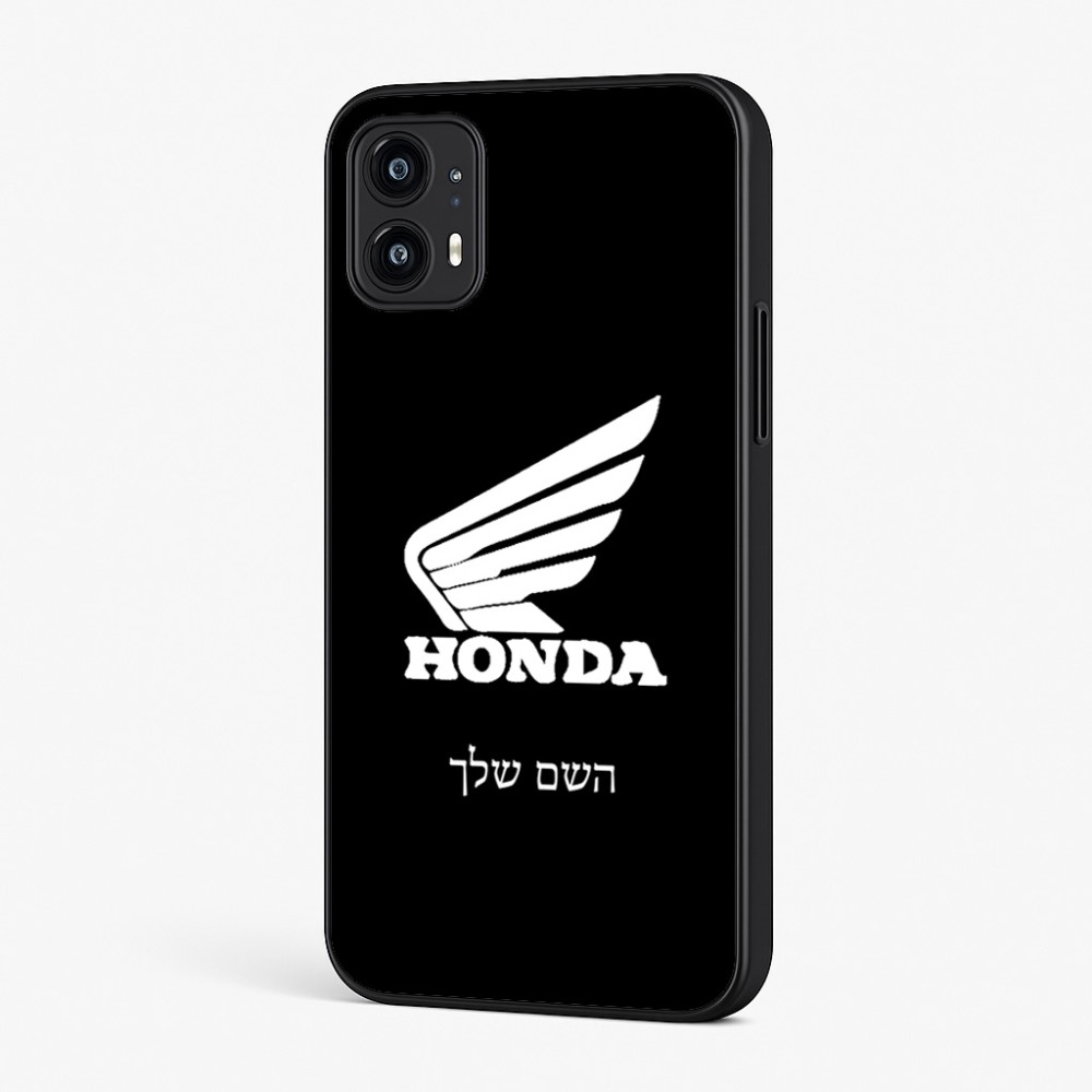 כיסוי בעיצוב אישי עם השם שלך לדגם - Motorola Moto G45 5G בעיצוב הונדה