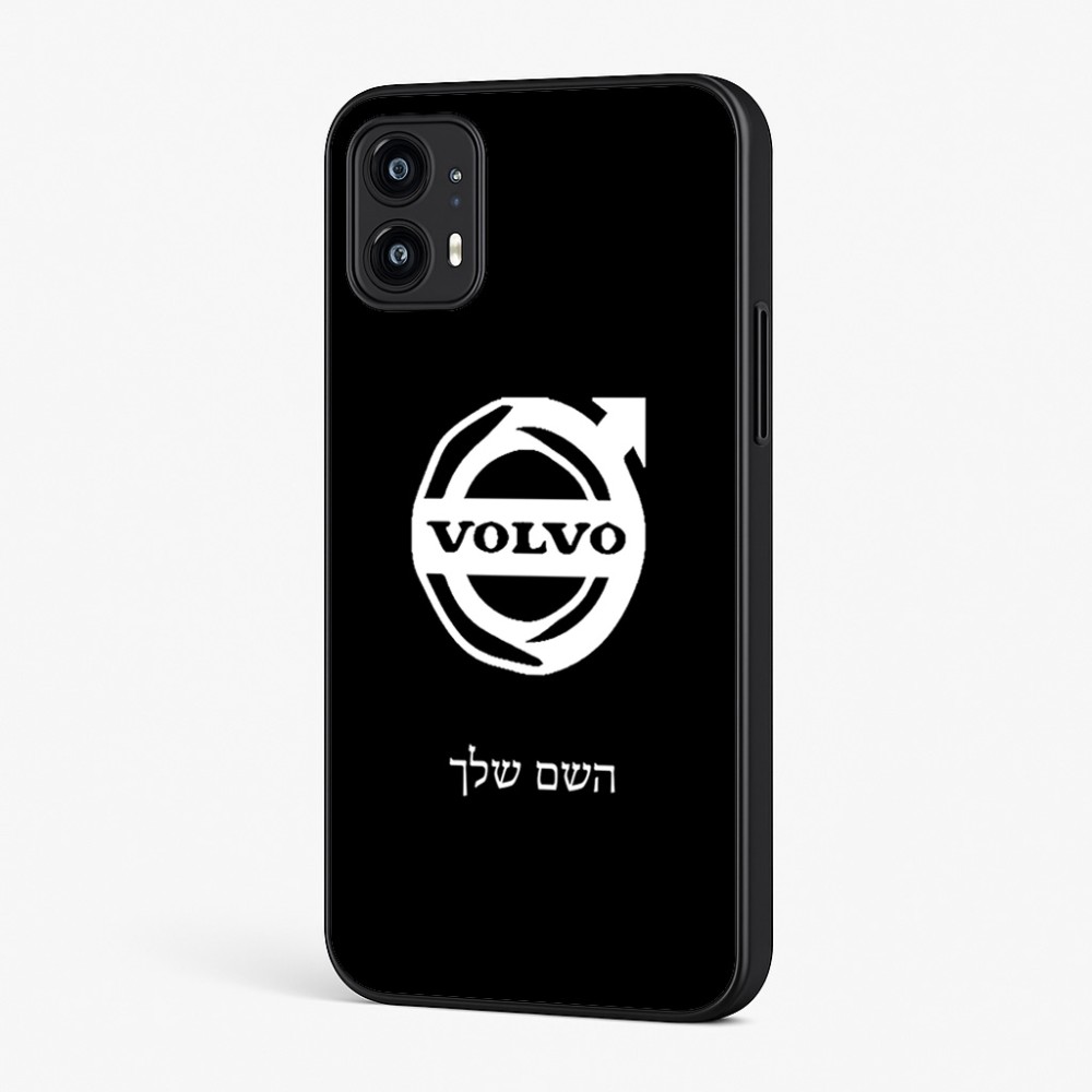 כיסוי בעיצוב אישי עם השם שלך לדגם - Motorola Moto G45 5G בעיצוב וולוו