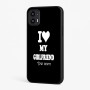 כיסוי בעיצוב אישי עם השם שלך לדגם - Motorola Moto G45 5G בעיצוב אוהב את החברה שלי