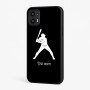 כיסוי בעיצוב אישי עם השם שלך לדגם - Motorola Moto G45 5G בעיצוב שחקן בייסבול