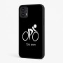 כיסוי בעיצוב אישי עם השם שלך לדגם - Motorola Moto G45 5G בעיצוב אופניים אולימפיים