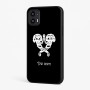 כיסוי בעיצוב אישי עם השם שלך לדגם - Motorola Moto G45 5G בעיצוב פרחי קרן