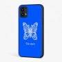 כיסוי בעיצוב אישי עם השם שלך לדגם - Motorola Moto G45 5G בעיצוב פרפר