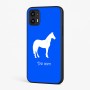 כיסוי בעיצוב אישי עם השם שלך לדגם - Motorola Moto G45 5G בעיצוב סוס